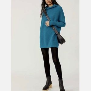 Free People | Ottoman Slouchy Tunic in Electric Teal
